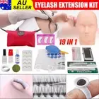 Mannequin Head False Eyelash Extension Kit Grafting Lash Tool Set Facial Massage