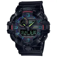 在飛比找momo購物網優惠-【CASIO 卡西歐】G-SHOCK AI 探索虛擬彩虹系列