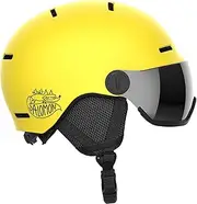 Salomon Orka Visor Kids Helmet Ski Snowboarding, Integrated Convenience, Easy to Adjust fit, and Lightweight