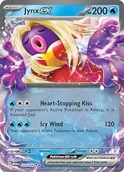 Pokemon - Jynx ex 124/165 - Pokemon 151 - Double Rare - Single Card