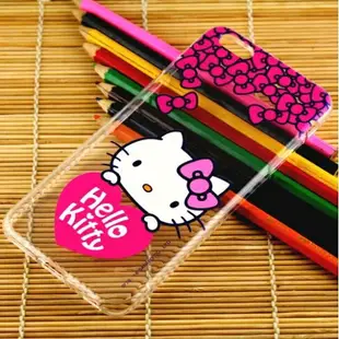 【Hello Kitty】iPhone 6 Plus/6s Plus 彩繪透明保護軟套