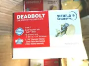 LOCKSMITH SHEILD SECURITY 530167 SINGLE SIDED DEADBOLT 2 3/4" BS US3 POL BRASS