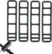 Light Silicone Straps Bike Rubber Strap Replacement Mount Elastic for Flashlights Cell Phones Speaker Lights Holder Handlebar