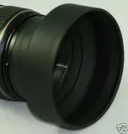 37mm Heavy Duty Lens Hood For Canon HG20 HF11 HG21 HF200 HF20 Olympus 14-42mm II