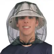 MOSQUITO MOSI INSECT MIDGE BUG MESH HEAD NET FACE PROTECTOR TRAVEL CAMPING S _we