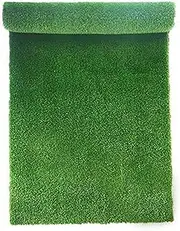 Artificial Grass Turf Synthetic Artificial Grass Turf, Anti-Shedding Grass Carpet Rug with Drainage Holes, Cuttable Garden Decoration Backyard Lawn Synthetic Turf, 0.98in Thick