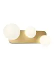 Wall Light Gold Metal Modern Design 3 Lights RD-0217