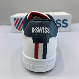 K-SWISS Court Casper III 男生 白色 皮革 舒適 運動 休閒鞋 08449178