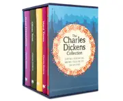 Charles Dickens 5-Hardcover Book Collection Box Set