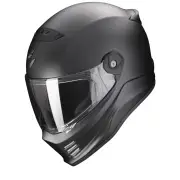 Covert FX Solid Matt Black Full Face Helmet
