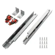 6 Pairs of 12 Inch Undermount Soft Close Drawer Slides Full Extension Conceal...