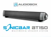 Bluetooth Soundbar Audiobox BT150 Wirelrss Speaker TF Input USB Power Black