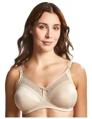 [Royce Lingerie] Charlotte Supportive Cotton-Lined Full Bust Nursing Bra in Beige