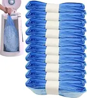 Diaper Garbage Pouches - 10 Pieces Substitution Diaper Satchels, Diaper Bin Pouches | Tear Resistant Diaper Replacement Sack, Diaper Disposal Pouches for Restroom Chamber Nursery Area, Journey