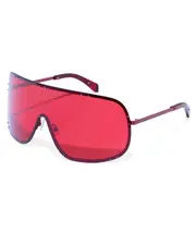 Tyrell Trippie Wrap Shield Sunglasses - Red | Ksubi ++