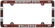 NCAA License Plate with Full Color Frame