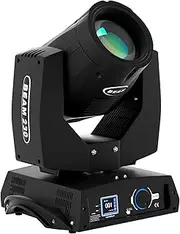 Areyourshop 230W 7R Moving Head Light LED light Stage Light with17 Gobos 14 Colors 8 bi-prism 16CH DMX for Wedding Christmas Birthday DJ Disco KTV Bar