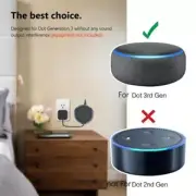 Wall Mount Holder for Echo Dot 3rd Generation Smart Home Speakers (Black)