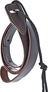 D'Addario Accessories Leather Mandolin Strap - Mandolin Accessories - Cradle Style - Brown
