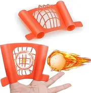WebGlove Training Glove for Baseball Softball,Upgrade Silicone Hand-Eye Coordination&Placement Train Webgloves Two-Finger Wrap Mitts for Catch Practice Balls Training Catchers Mitt Aids Equipment