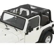 Bestop Sun Safari Extended Bikini Top-Mesh, for Wrangler TJ 52404-11