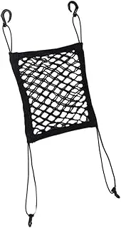 BESPORTBLE Pet Car Backseat Barrier Vehicle Dog Fence Mesh Dog Car Divider Net Auto Pet Barrier Dog Car Net Barrier Vehicle Pet Barrier Backseat Dog Cart Dog Car Barrier Auto Dog Fence Black