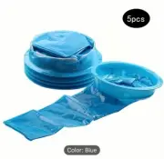 5 x Disposable Vomit Bags Sickness Travel Plane Motion Car Bus Sea Sick Sealable
