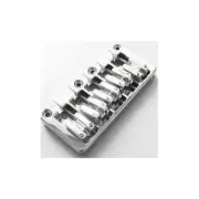 Chrome 5 String Hi-Mass Bass Guitar Bridge