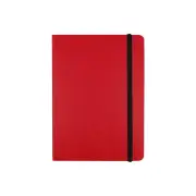 JAM Paper Hardcover Notebook with Elastic Closure Medium Journal 5 x 7 Red 100