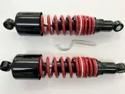 Honda CB750 Nighthawk Black Red Dual Spring Shocks 12.75"