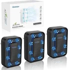 Clarionizer Plug in Air Ionizers 3pk Negative Ion Technology Air Purifier -BLK