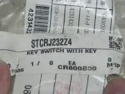 TODENSHA STCRJ2 32 Z4 Die Casting Machine Key Switch with Keys
