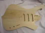 Unfinished RG Jem Guitar Body - Fireman - SSS Hard Tail- Fits RG Necks