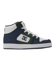 [DC] Manteca 4 Leather High-Top Shoes in White