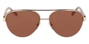 bebe BB7252 Women Sunglasses Gold 57mm New & Authentic
