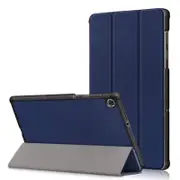 Magnetic Flip Leather Stand Cover Case - For Lenovo Tab (TB-X606F / TB-X606X) - Blue