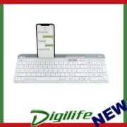 Logitech K580 Slim Multi-Device Wireless Keyboard - Off-White