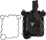 Crankcase Vent Valve Oil Separator Replacement for 2012-2017 Audi Q5 A6 C6 A5 Q7 3.0L CGWA CGWD Part # 06E103547F 06E103547Q Flynsu