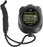 Digital Simple Stopwatch Timer, Single Lap/Split Memory Stopwatch Countdown AAA