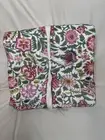 Pottery Barn Fabric By The Yard - Floral Block Print- 98x51 -Pink