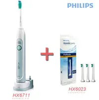 在飛比找PChome商店街優惠-◤贈替換刷頭HX6023 一組3入◢PHILIPS 飛利浦 