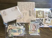 170+ Pc Vintage Ephemera Junk Journal Scrapbook Stickers Paper Labels Tickets