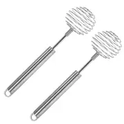 2 Pcs Whisk Kitchen Gadgets Electric Mixer Blender Hand Blenders