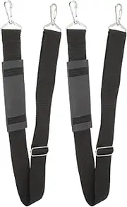Vaguelly Ergonomic Violin Case Straps 2pcs Padded Shoulder Straps for Violin Storage Easy Adjust