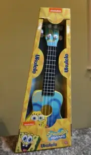 Nickelodeon SpongeBob SquarePants Ukulele New In Box Kids Instrument
