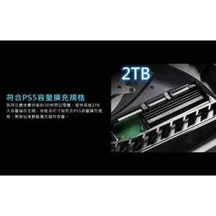 Apacer 宇瞻 AS2280Q4U M.2 PCIe 2TB Gen4x4 固態硬碟