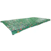 Sportivo Di Vinci 7ft Green Plastic Scratch-Resistant Billiard/Pool/Snooker Table/Air Hockey Table Cover