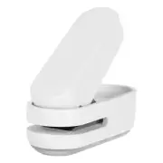 Mini Small Hole Puncher White Color, 10 Sheet Paper Hole Puncher Capacity Single