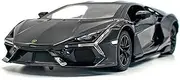 Decorative Car Model 1:24 for Revuelto Spray Version Diecast Metal Alloy Display Car Model Modern Style Decoration Perfect for Gifting(Blue)