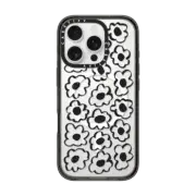 iPhone 16 Pro Impact Case MagSafe Compatible Skribble Flower